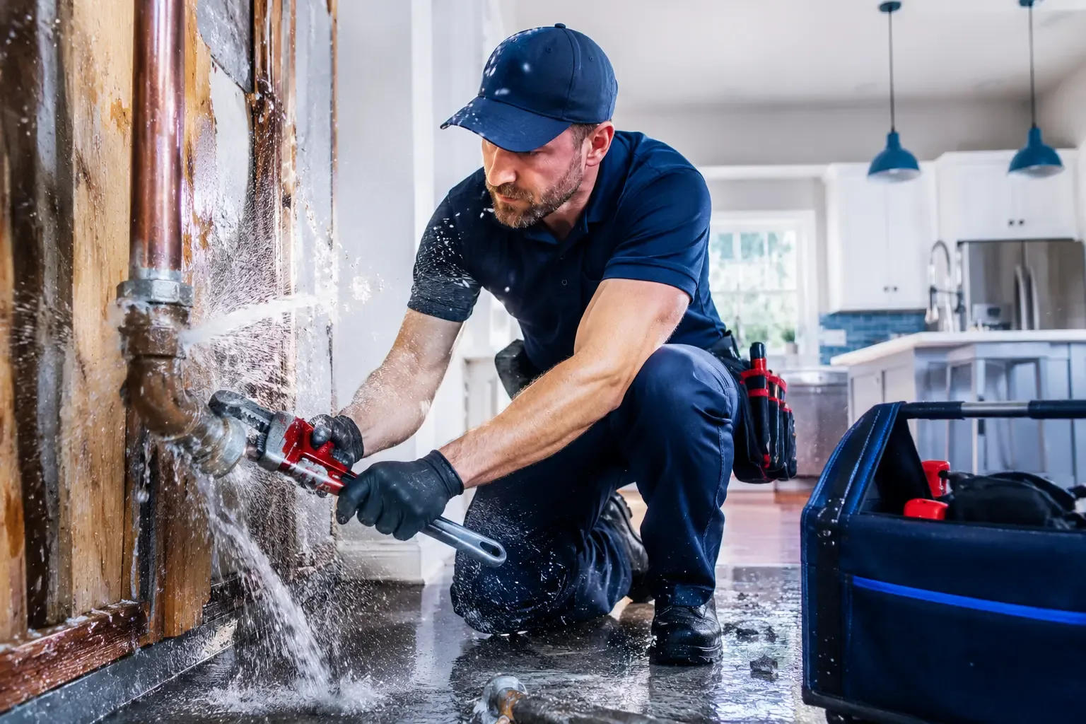 Local emergency pipe repair professionals in Bellefontaine, MS